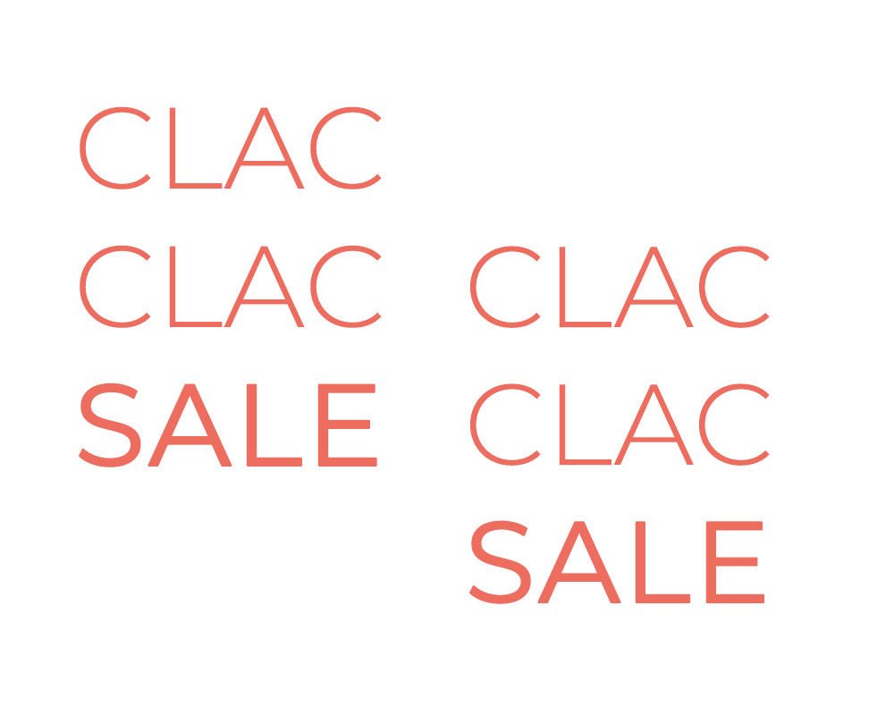 Sale | Clac Clac Design