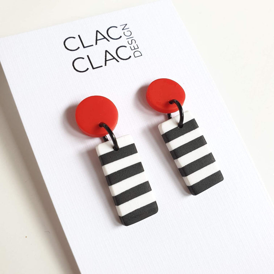 Red Mini Bar - Dangles - Clac Clac Design